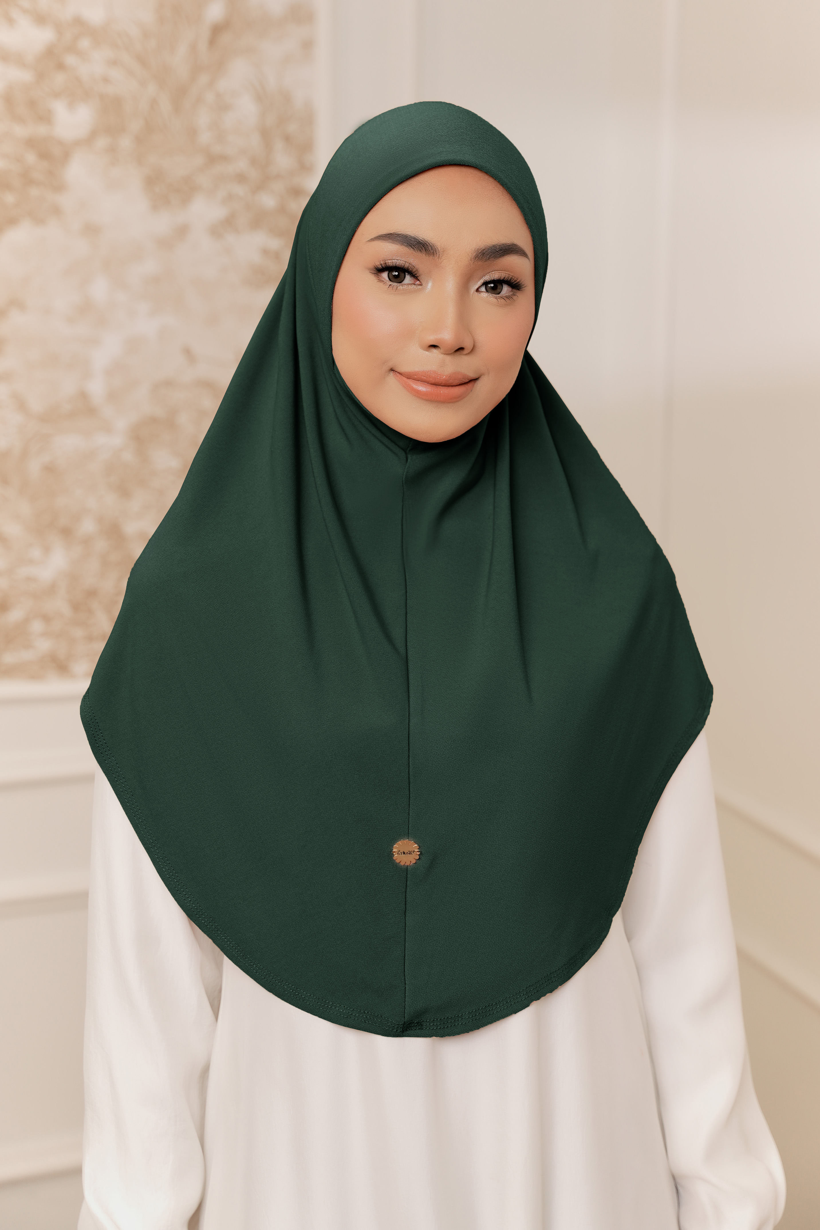 MEDINA Tudung Sarung in Deep Green